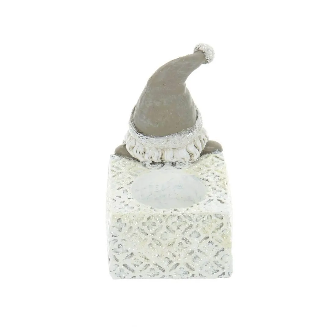Christmas Tealight Candle Holder Xmas Glitter Decoration
