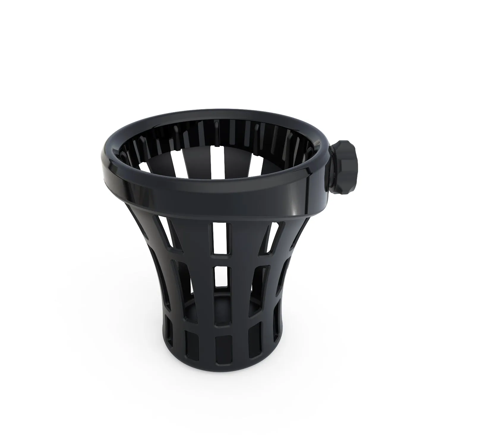 Ciro Big Ass Drink Holder-Rider & Passenger Mount Options-Harley & Metric-Black