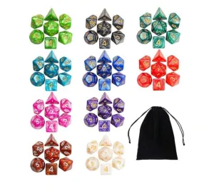Classic Dice & Bag 7pc Set