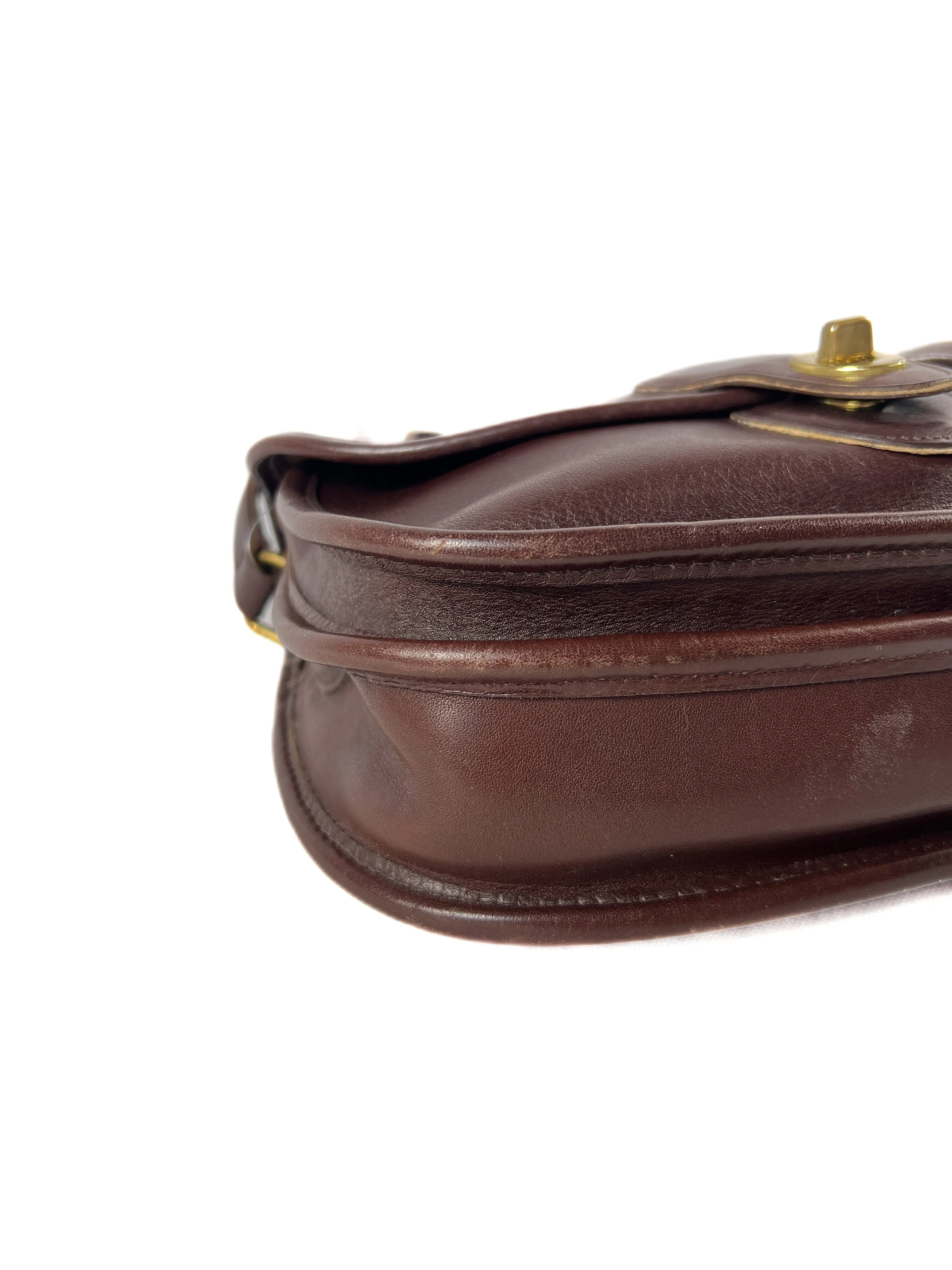 Coach dark brown vintage Prairie bag