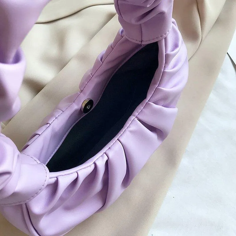 Croissant Hobo Mini Bag | Lilac