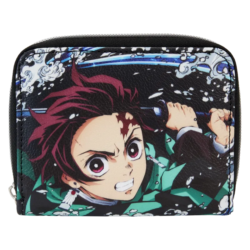 DEMON SLAYER TANJIRO KAMADO ZIP AROUND WALLET