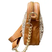 DJ-Blush Metallic Heirloom Handbag