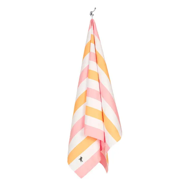 Dock & Bay Quick Dry Towel - Cabana - Peach Sorbet – 78" x 35"