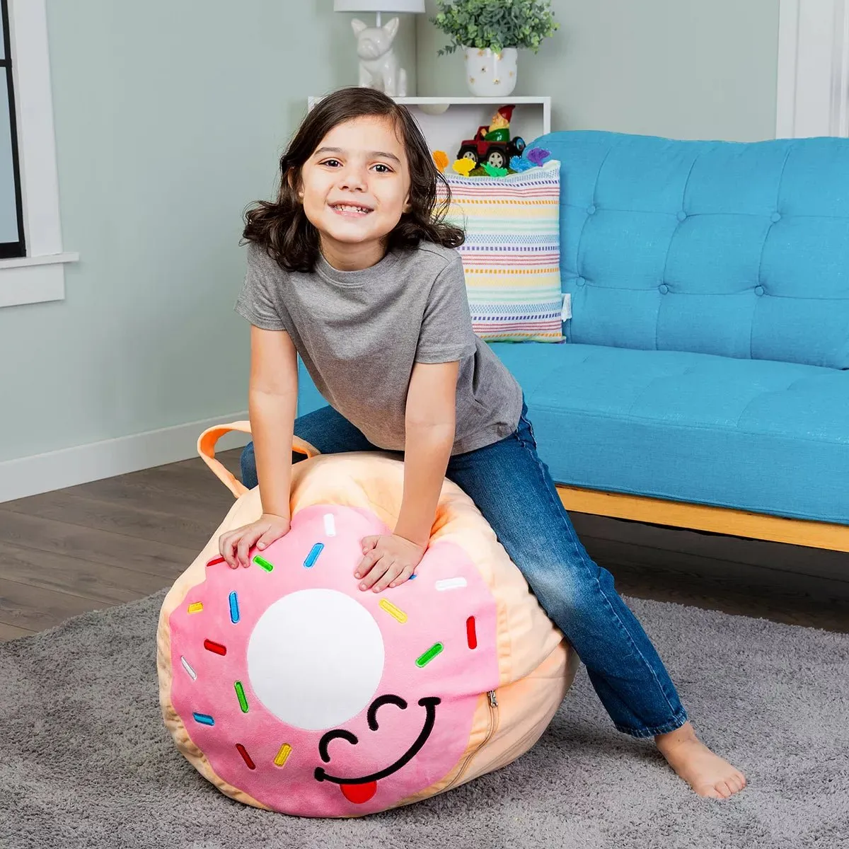 Donut Toy Storage Bag