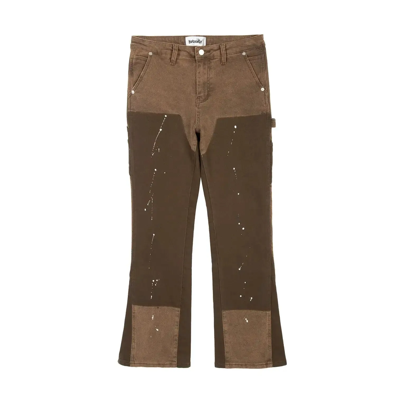 Dotted Flare Jeans