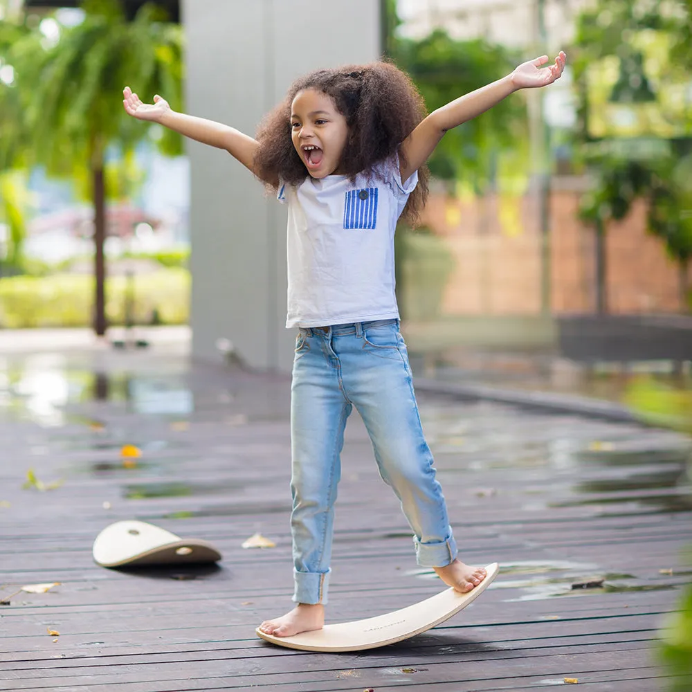 Eco-Friendly Curved Balance Board