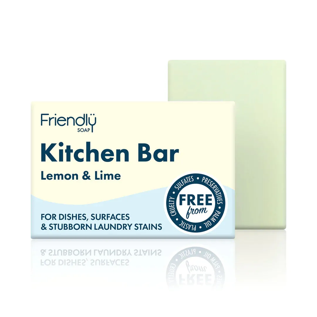 Eco Friendly Kitchen Soap Bar, Friendly Soap