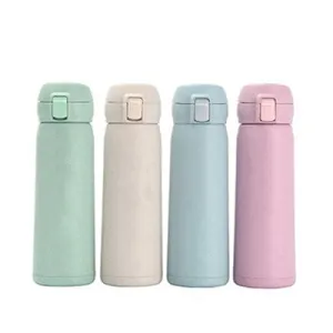 Eco Friendly Wheat Straw Stainless Steel Bottle