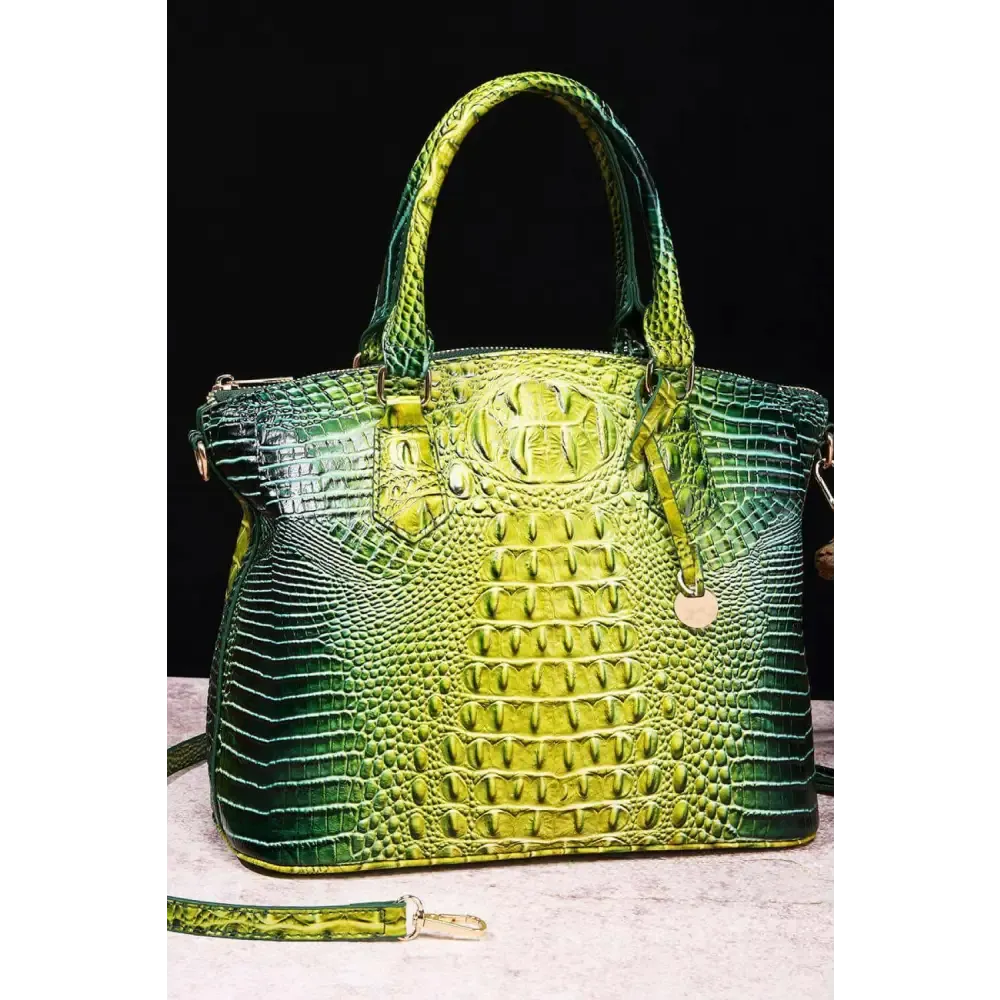 Elevate Your Style with the Gradient PU Leather Handbag in Luxury Fashion