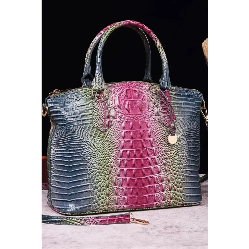 Elevate Your Style with the Gradient PU Leather Handbag in Luxury Fashion