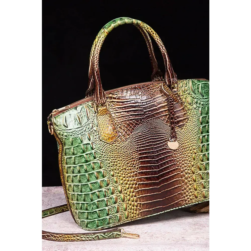 Elevate Your Style with the Gradient PU Leather Handbag in Luxury Fashion