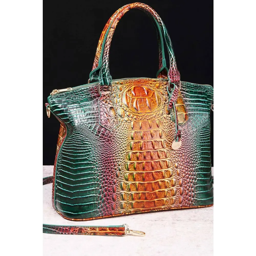 Elevate Your Style with the Gradient PU Leather Handbag in Luxury Fashion
