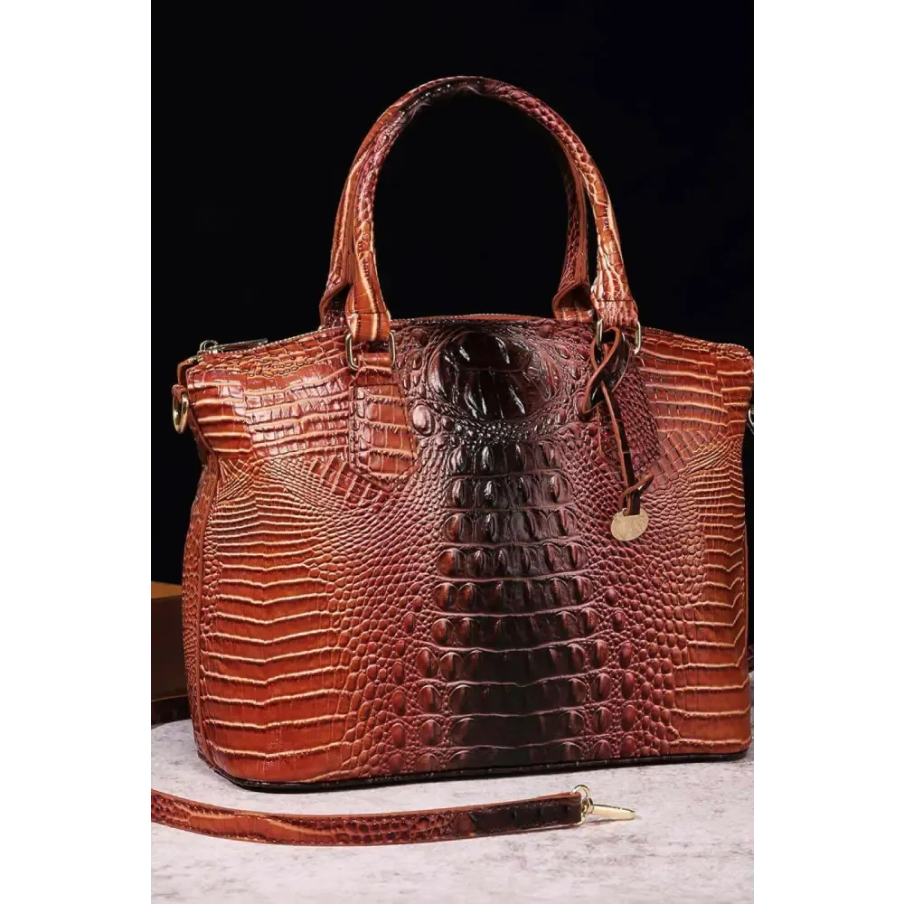Elevate Your Style with the Gradient PU Leather Handbag in Luxury Fashion
