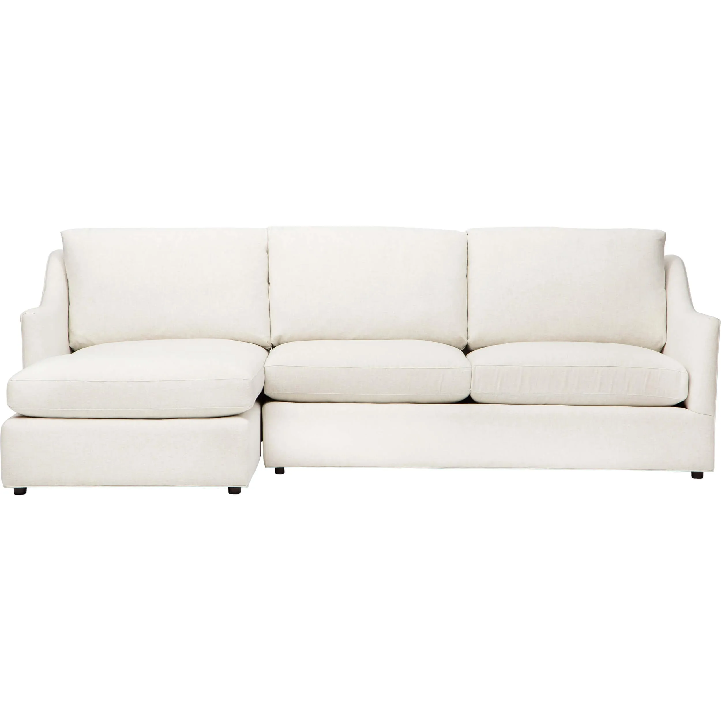 Ettica Sectional, Cassie Ivory