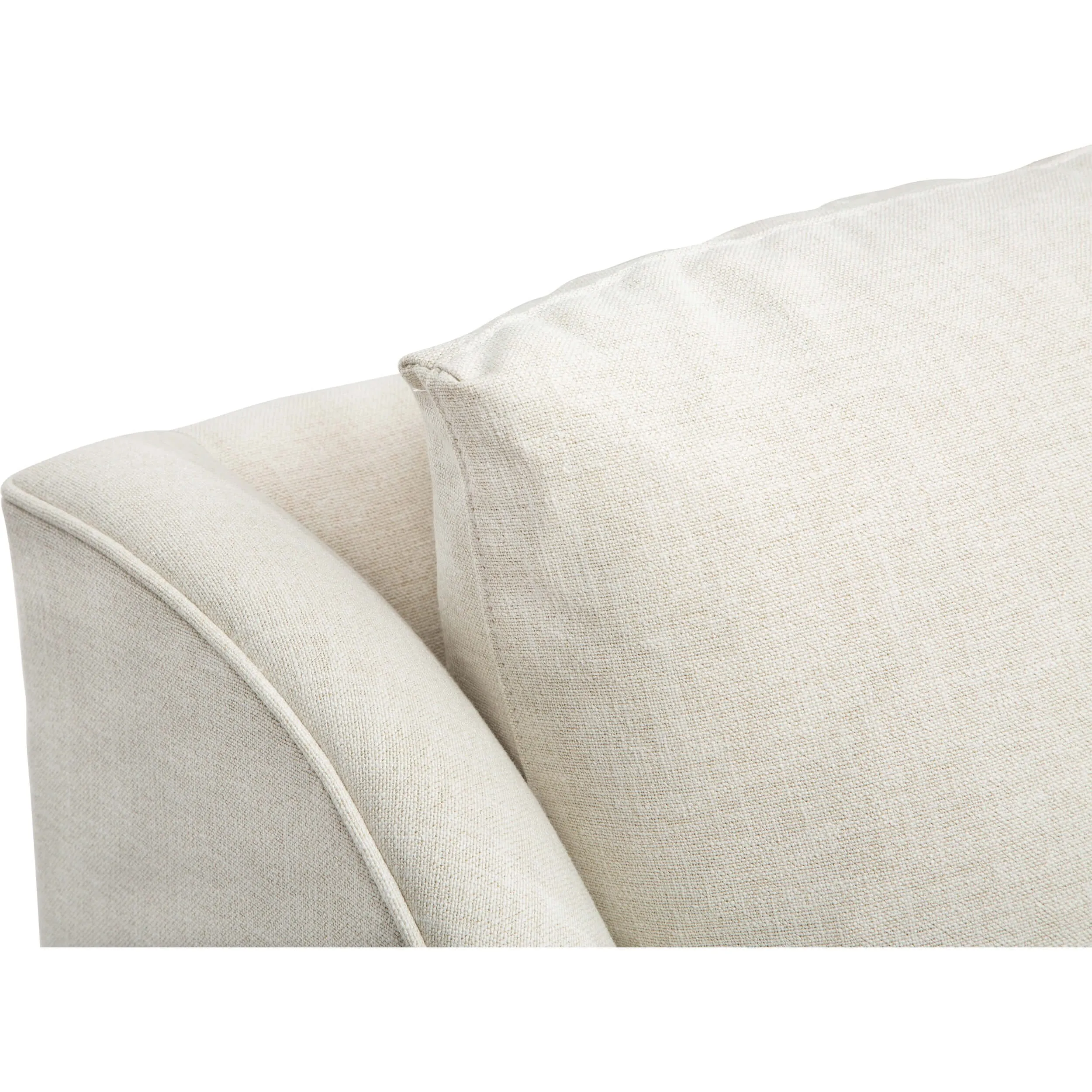 Ettica Sectional, Cassie Ivory