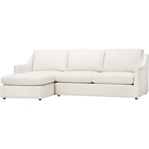 Ettica Sectional, Cassie Ivory