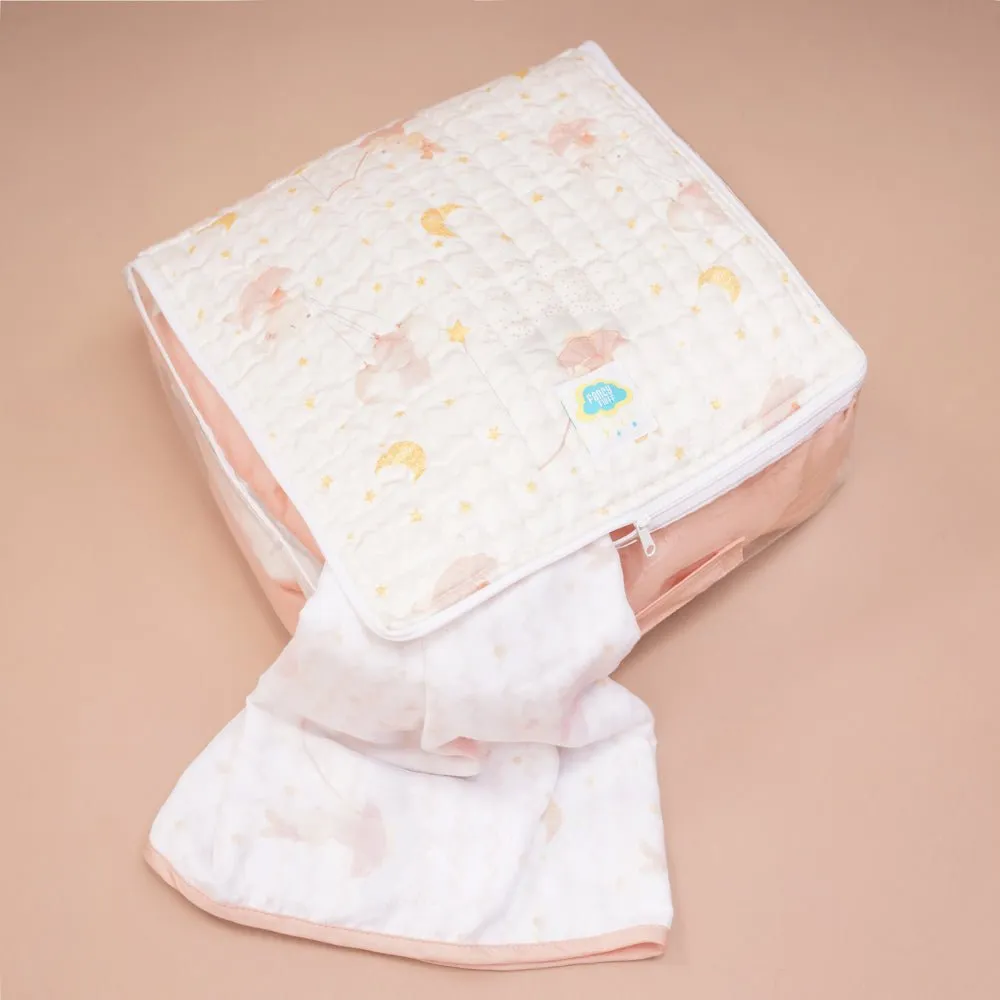 Fancy Fluff Organic Cotton Storage Bag- Day Dream
