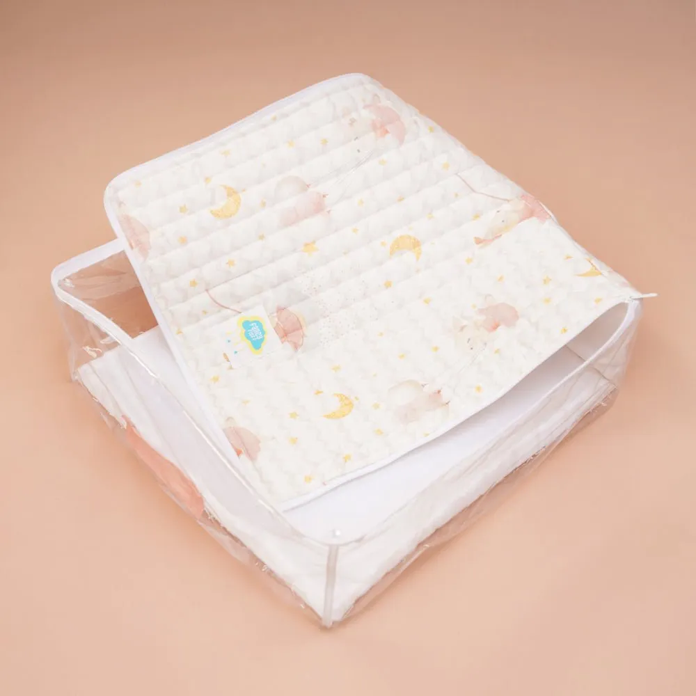 Fancy Fluff Organic Cotton Storage Bag- Day Dream