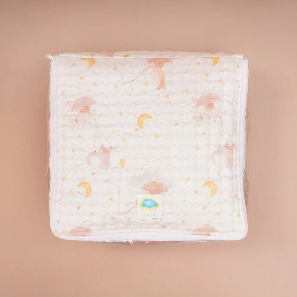 Fancy Fluff Organic Cotton Storage Bag- Day Dream