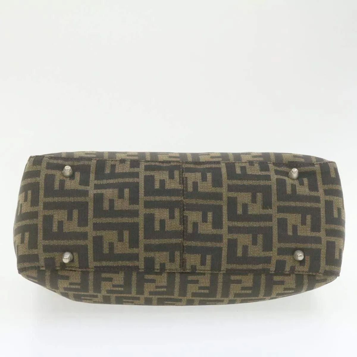 Fendi Brown Zucca Canvas Handbag MW2750