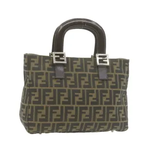 Fendi Brown Zucca Canvas Handbag MW2750