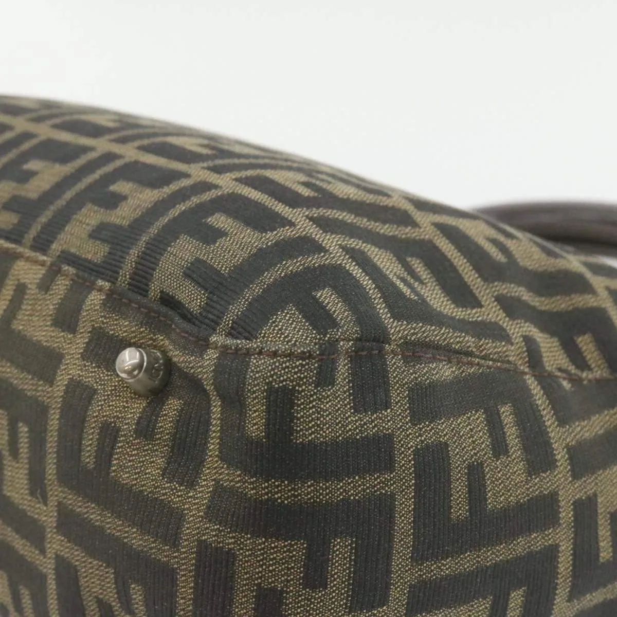 Fendi Brown Zucca Canvas Handbag MW2750