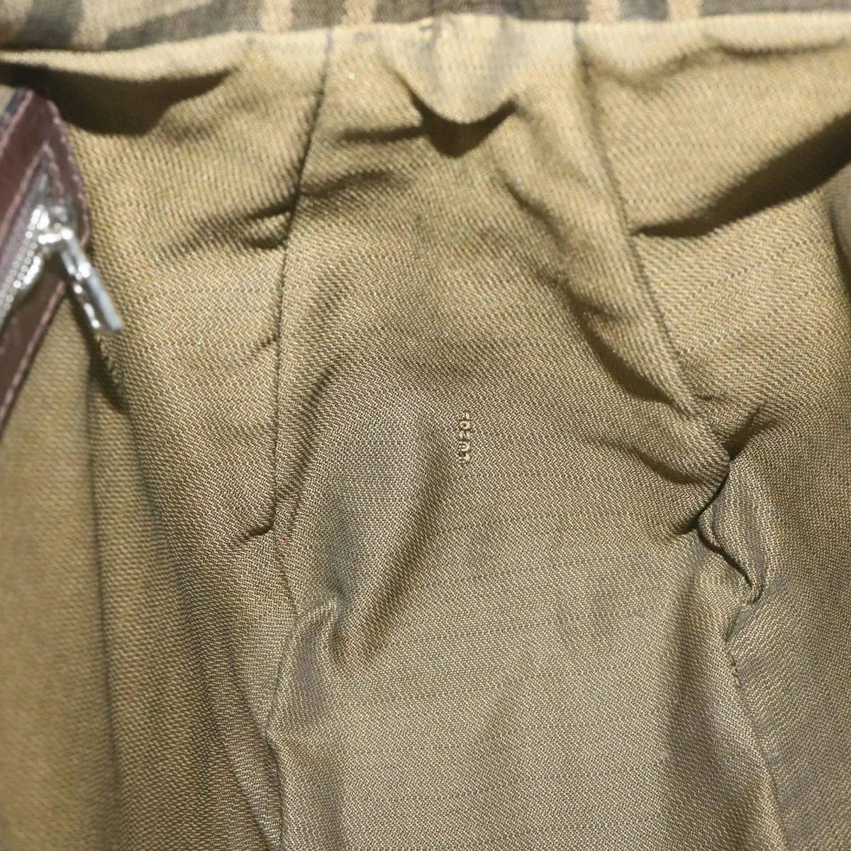 Fendi Brown Zucca Canvas Handbag MW2750