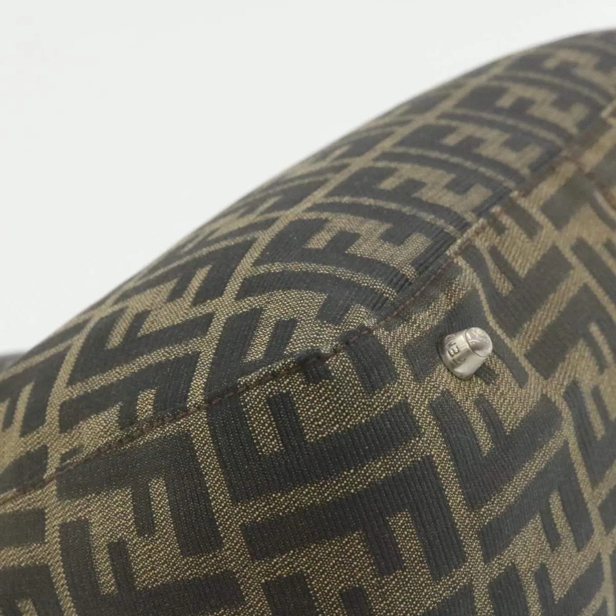 Fendi Brown Zucca Canvas Handbag MW2750