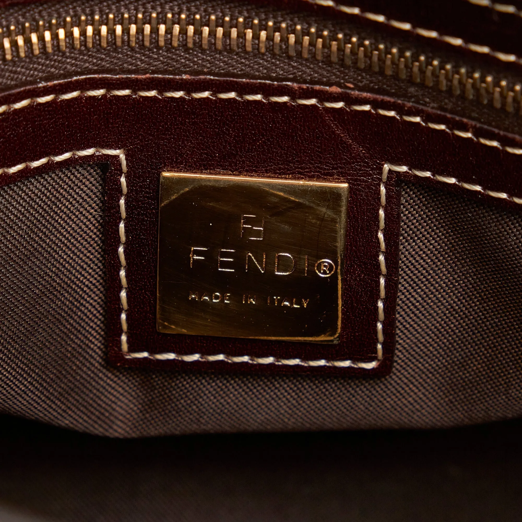FENDI Crystal Zucchino Handbag