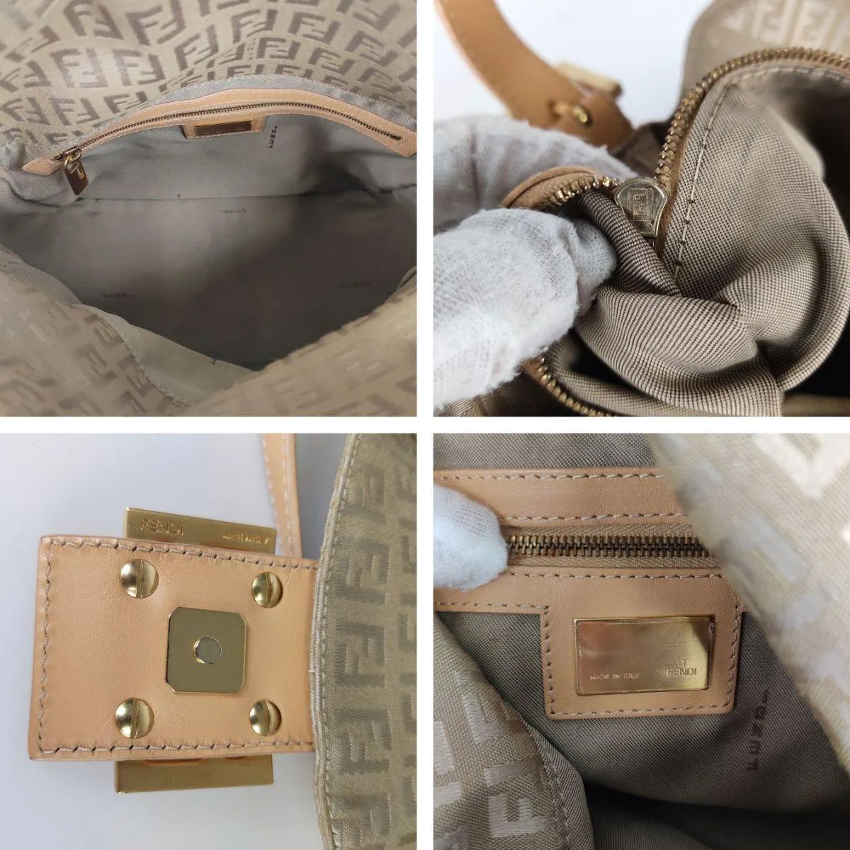 FENDI Handbag Mamma Zucchino