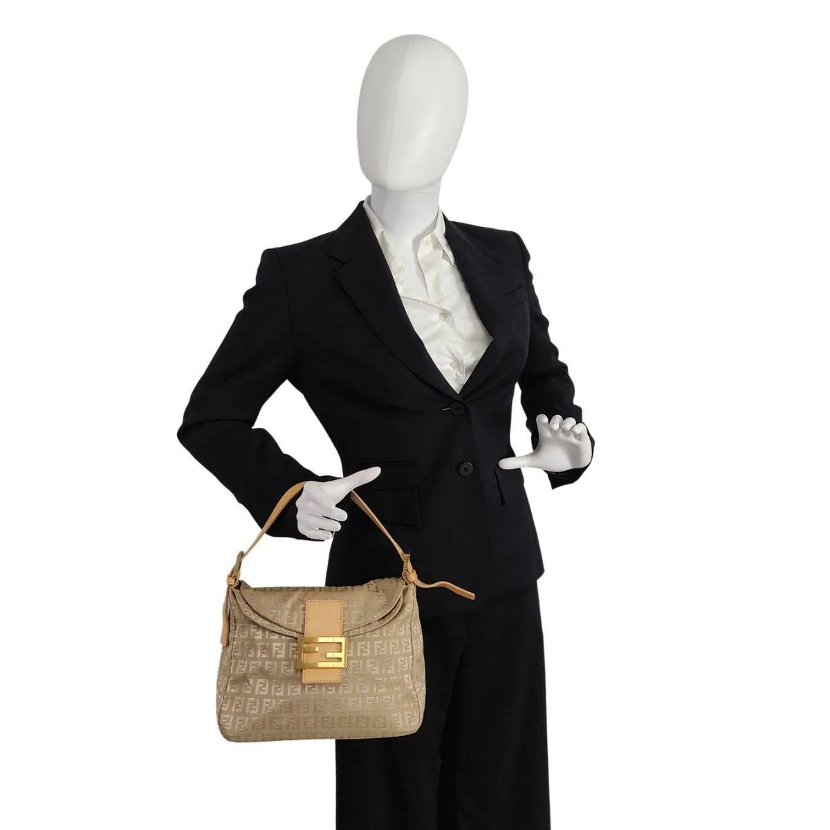 FENDI Handbag Mamma Zucchino