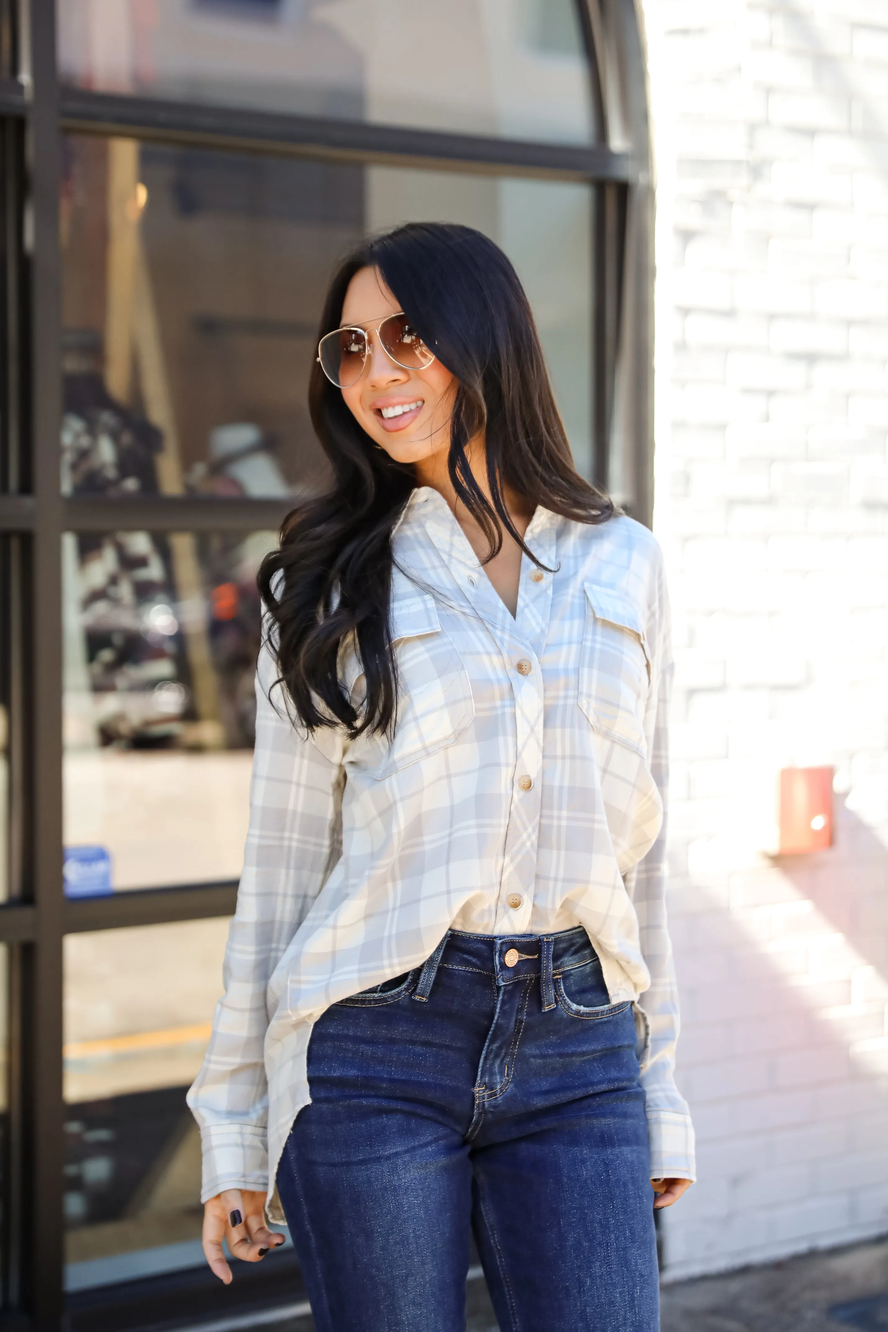 FINAL SALE - Uniquely Stylish Plaid Flannel