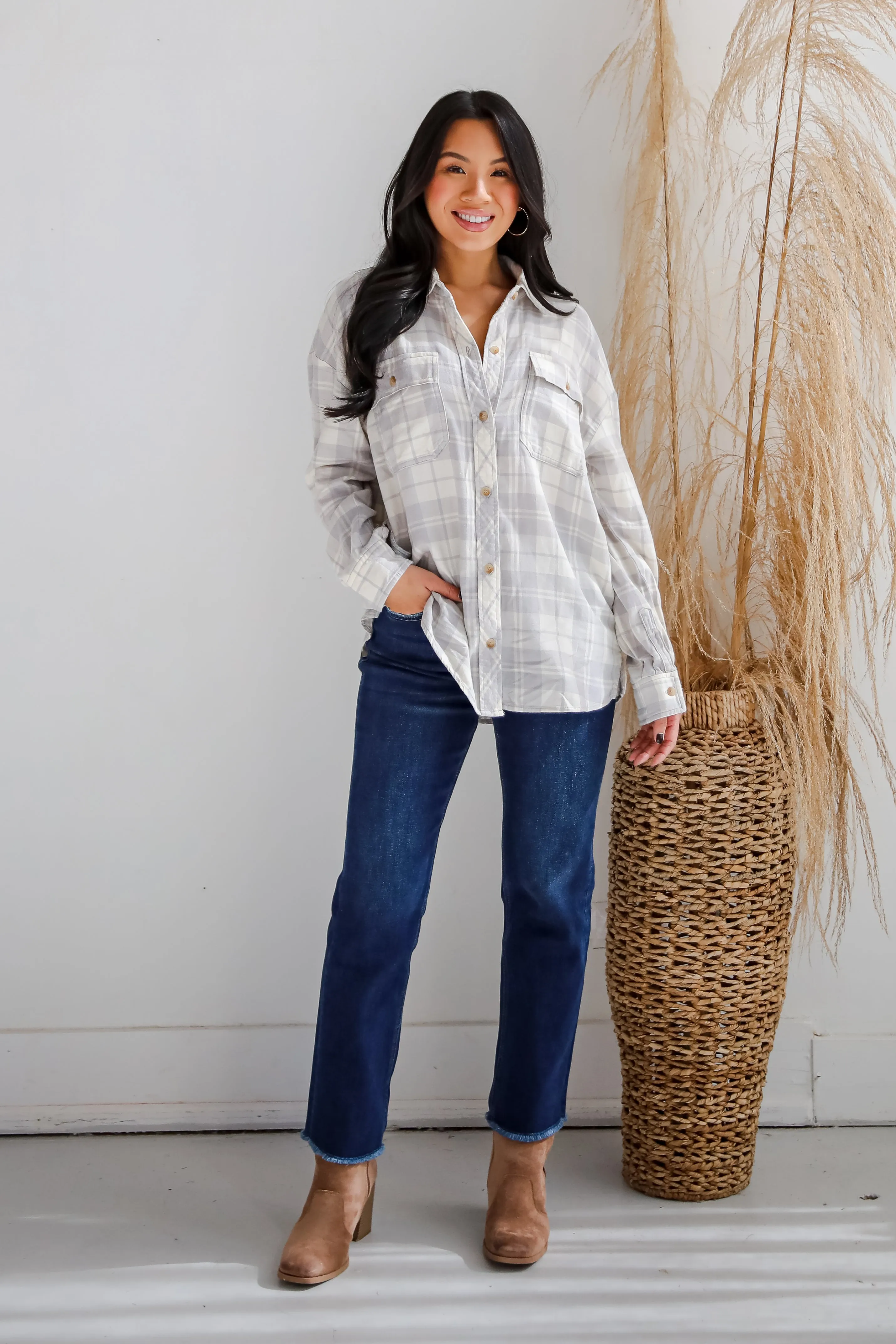 FINAL SALE - Uniquely Stylish Plaid Flannel