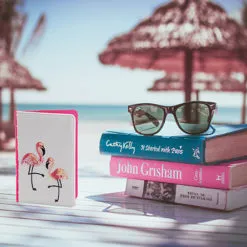 Flamingo Blush Passport Holder