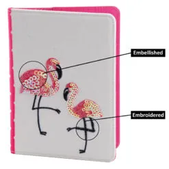 Flamingo Blush Passport Holder