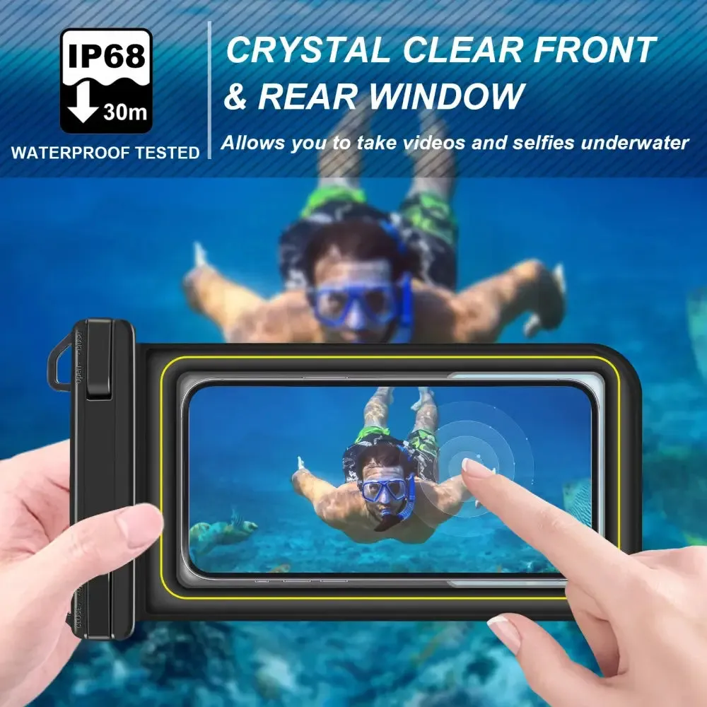 Floating Waterproof Phone Case - Universal Crossbody Swim Storage Pouch Case