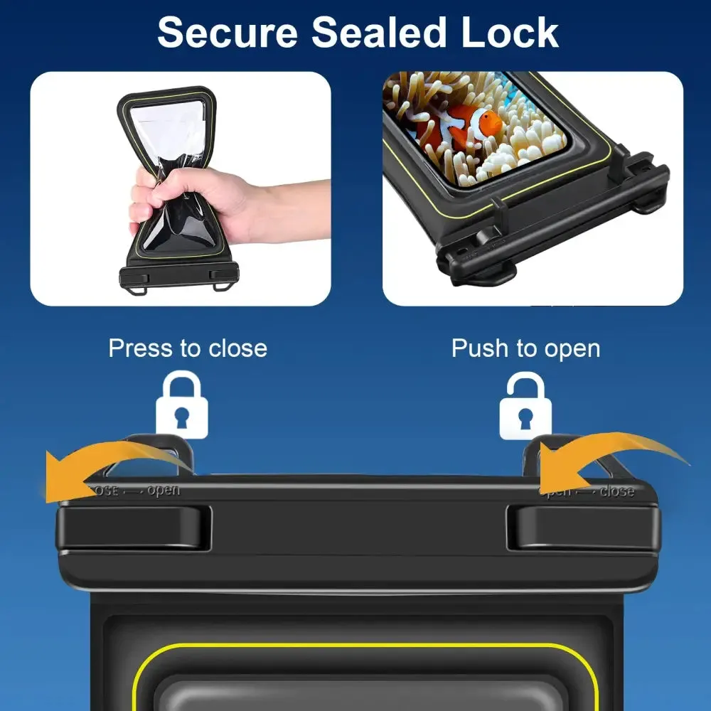 Floating Waterproof Phone Case - Universal Crossbody Swim Storage Pouch Case