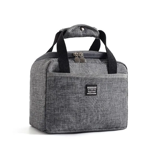 Food Picnic Cooler Box Insulated Tote Bag