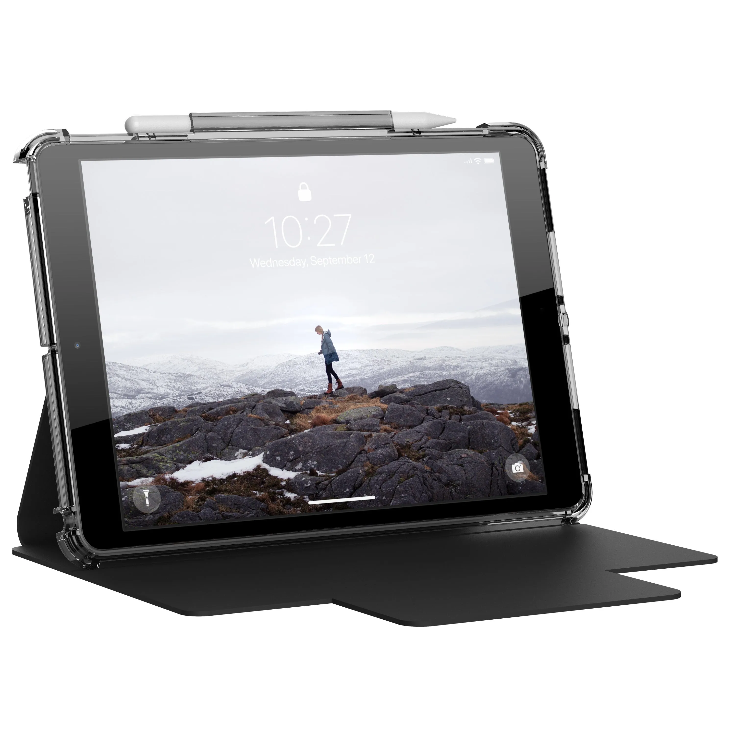 Funda para iPad Lucent [U] UAG Negro iPad Pro 12.9 5th Gen
