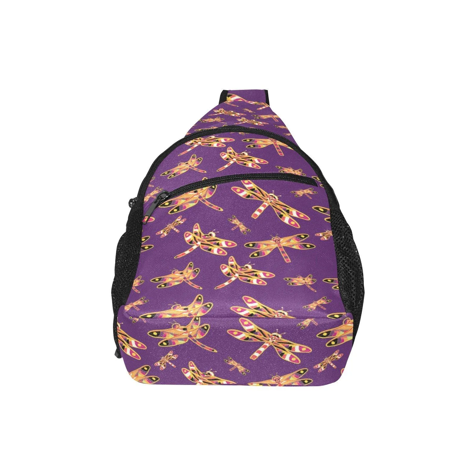 Gathering Yellow Purple Chest Bag