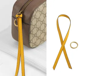 Genuine Leather Replacement Strap for Marmont Bag – 0.8cm Width, 23cm Length, Versatile Rope-style Cord Accessory