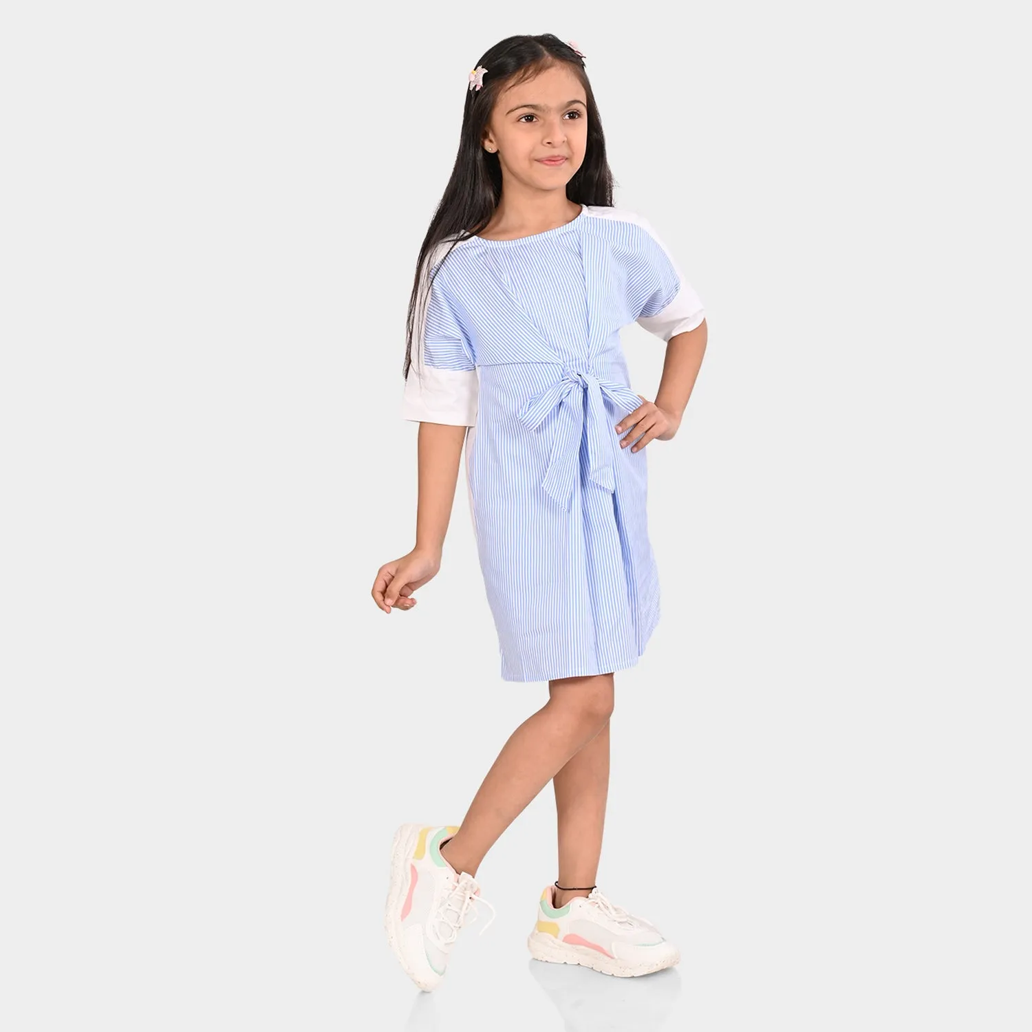 Girls Cotton Stylish Dress