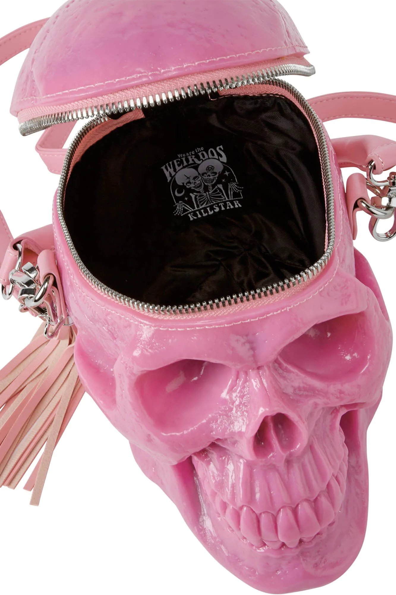 Grave Digger Skull Handbag [BUBBLEGUM]
