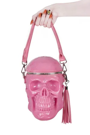Grave Digger Skull Handbag [BUBBLEGUM]