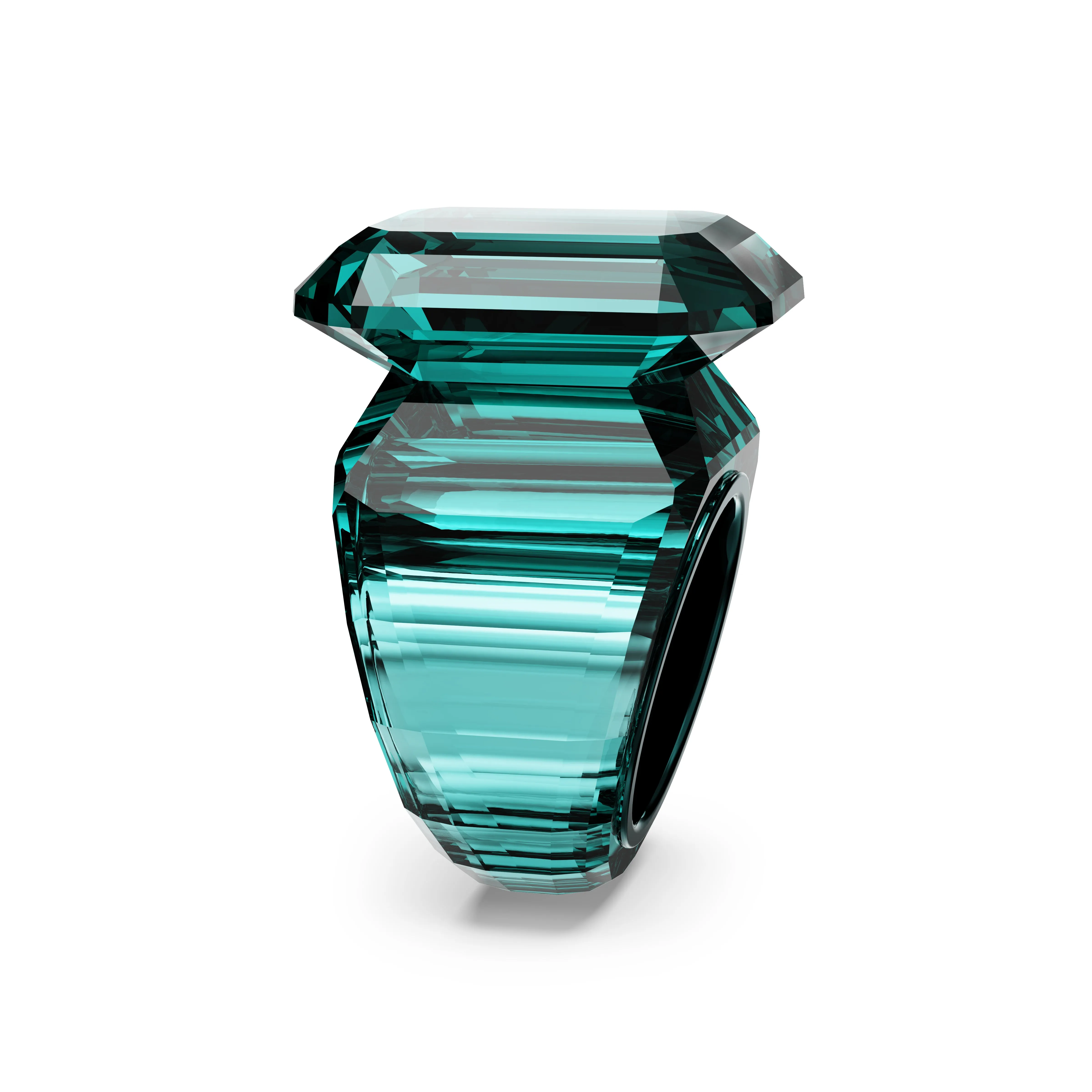 Green Lucent Cocktail Ring by Swarovski