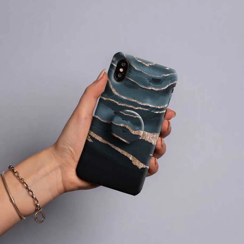Gripper Case With Blue wave