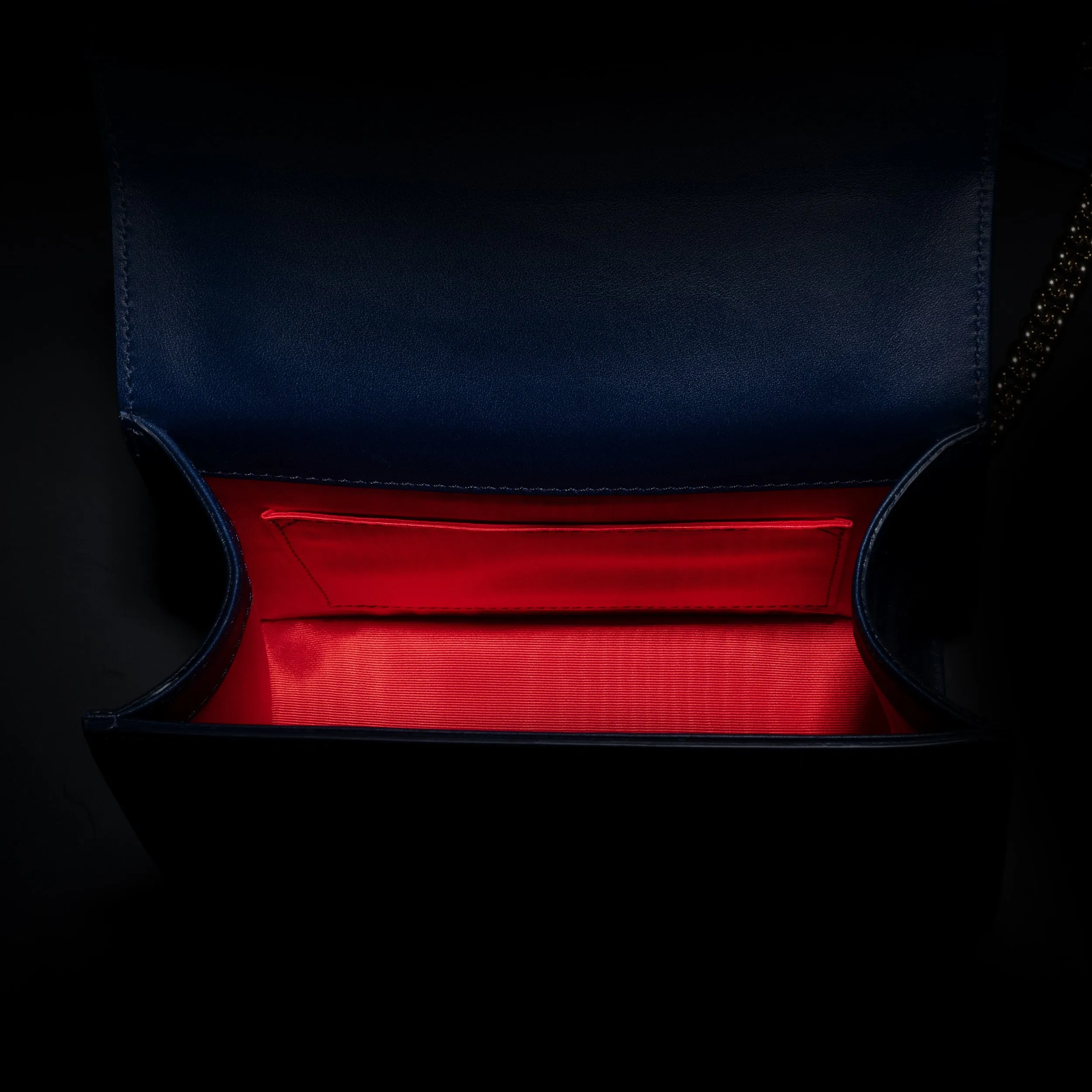 Handbag ANTORINI Chantal, Blue & Red