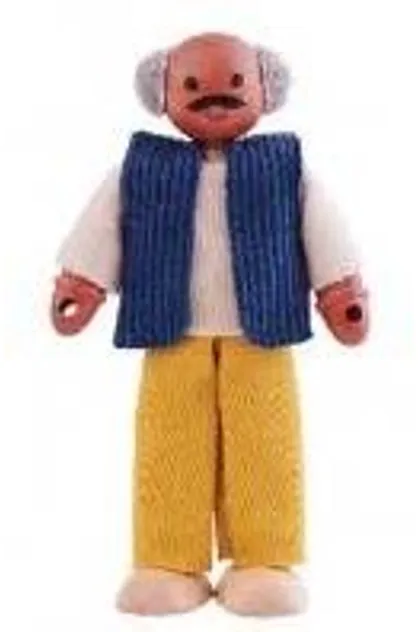 Happy Wooden Dolls - African