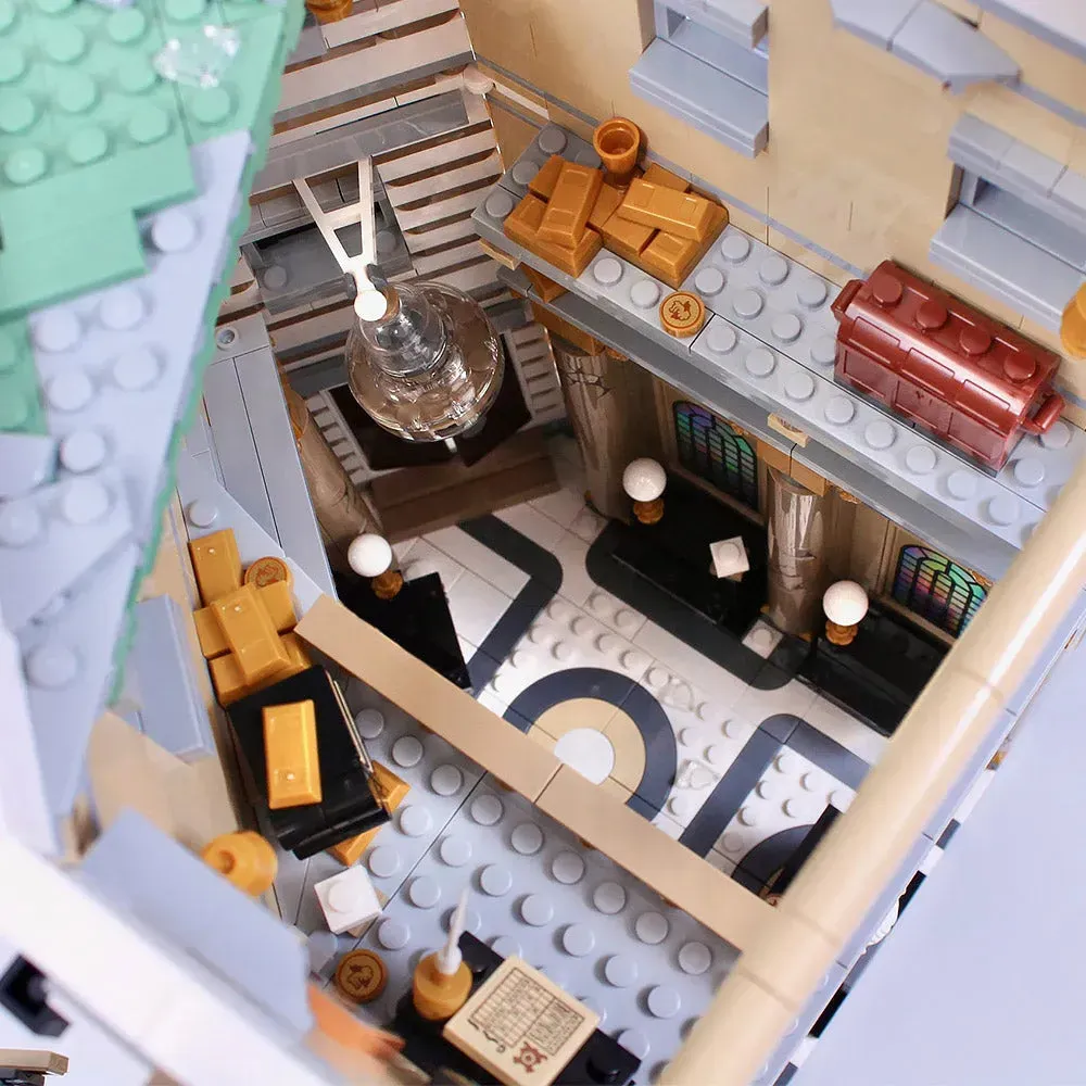 Harry Potter Movie Gringotts Wizarding Bank Bricks Toy